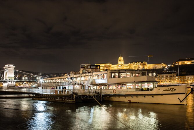 10PM Budapest Danube Cruise with Live Music & Food or Drinks - Boarding at Akadémia 2 Ponton, Central and Easy