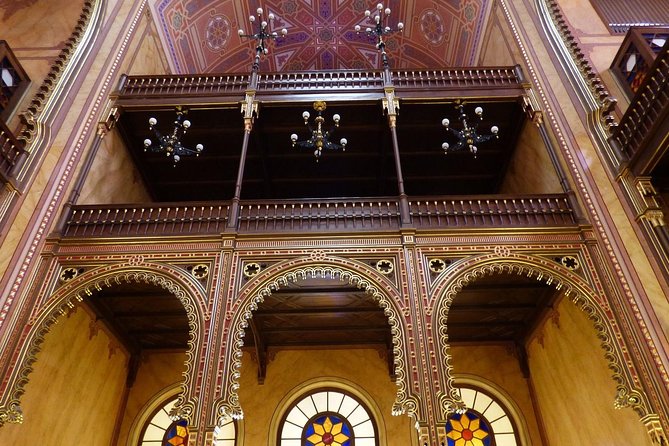 A Journey through Jewish Budapest - Private Walking Tour - Kazinczy Street Synagogue, ghetto wall, and the ritual bath detail