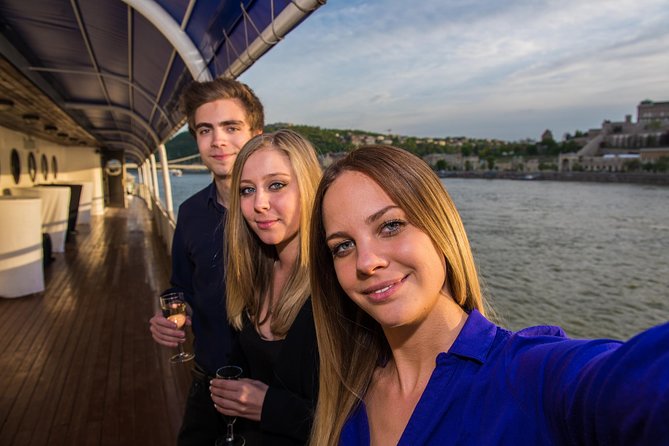 Booze Cruise Budapest Sightseeing Danube Cruise - Passing the Old Bridge: Classic Budapest at River Level