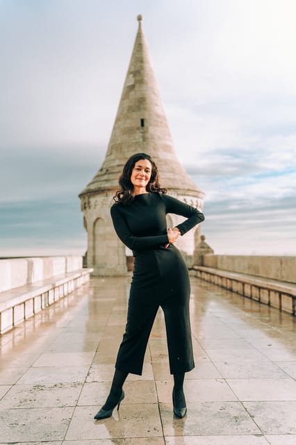 Buda Castle: Private photoshoot with a local guide - How Bence helps you look natural on camera