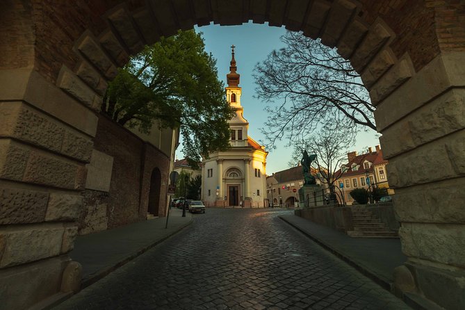 Buda Castle Quarter Walking Tour - The National Archives Roof Moment and the Turn Back