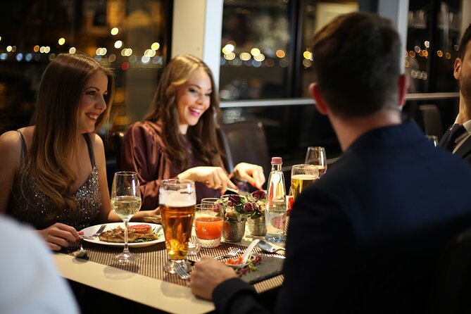 Budapest 4 course Dinner Cruise with Bar Piano and Welcome Drink - A 2-Hour Danube Night Cruise with Piano and a Real Dinner