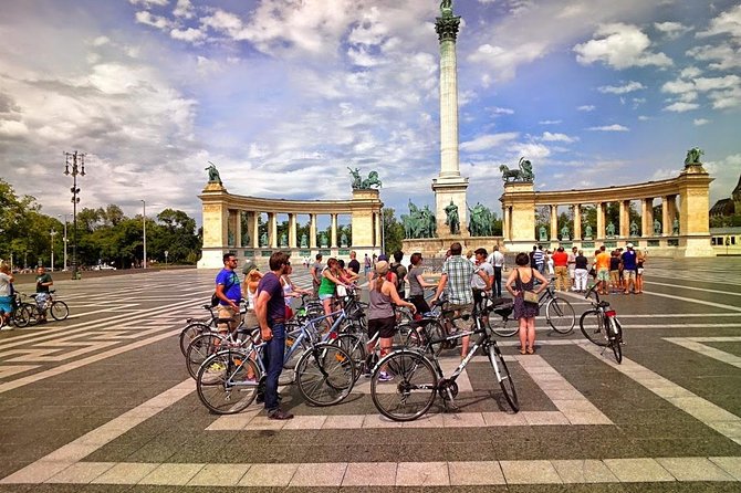Budapest Bike Tour with Hungarian Goulash - House of Terror and St. Stephen’s Basilica: intense subjects, quick stops