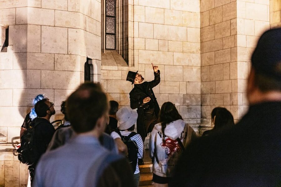 Budapest: Buda Castle District Vampires and Myths Night Tour - Where You Start: Zero Kilometre Stone at the Funicular