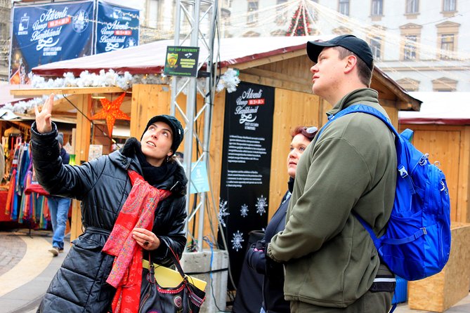 Budapest Christmas Walking Tour & Entry to St Stephen's Basilica - Korzó-Danube embankment and views toward Matthias Church