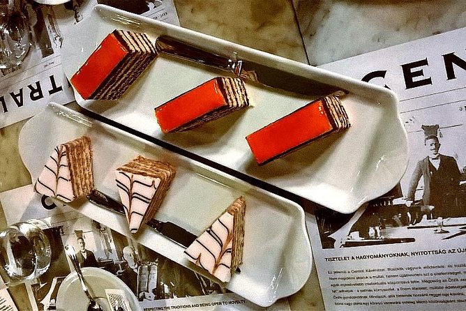 Budapest Culinary & Wine Walk - Centrál Grand Cafe & Bar: cake tasting that comes with coffee and character