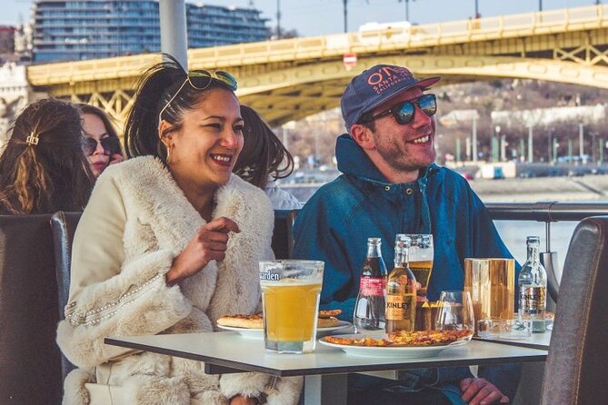 Budapest Danube Pizza Cruise with Welcome Drink - What the ride feels like: deck views, music, and photo time