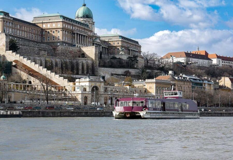 Budapest: Danube River Sightseeing Cruise with Audio Guide - The smartphone audio guide setup, headphones required