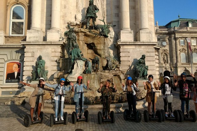 Budapest Downtown Guided Segway Tour - Galamb u. 3 setup: training, your Segway, and guide-shot photos
