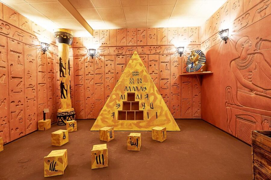Budapest: Escape Room game - Egyptian Adventure - How the Game Gets You From Check-In to Gameplay