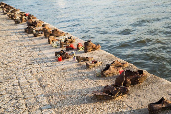 Budapest Grand Walk - Danube promenade time: Parliament, Chain Bridge, and Buda Castle across the water