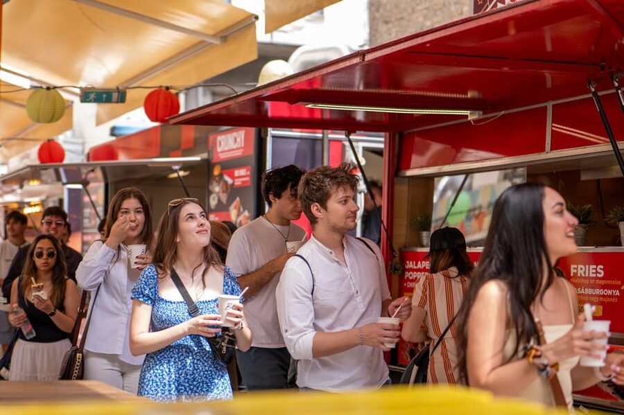 Budapest: Guided Food Tour with Wine, Beer, and Shots - The Lángos, Soup, and Hand-Eating Part of the Walk