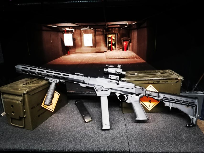 Budapest: Hollywood Gun Range Shooting Package - The first stop is safety gear and clear instruction