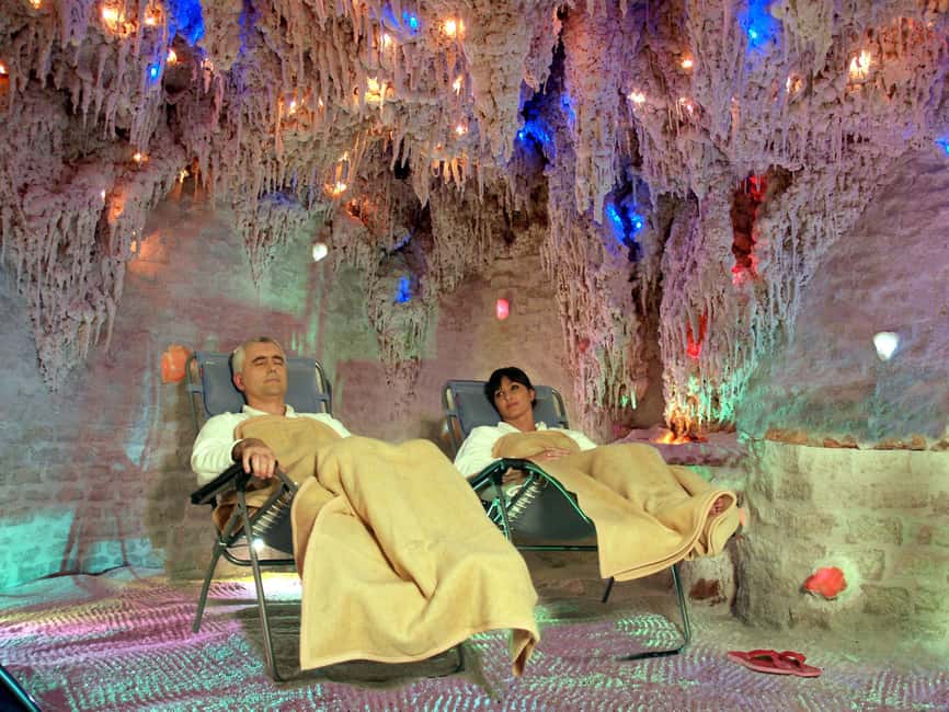 Budapest: Margaret Island, Salt Cave treatment - Inside the cave: what happens during the 45 minutes