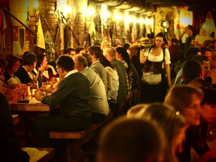 Budapest: Medieval Dinner Show with Drinks - The Drinks Deal: Palinka Shot and 0.5L Draft Beer