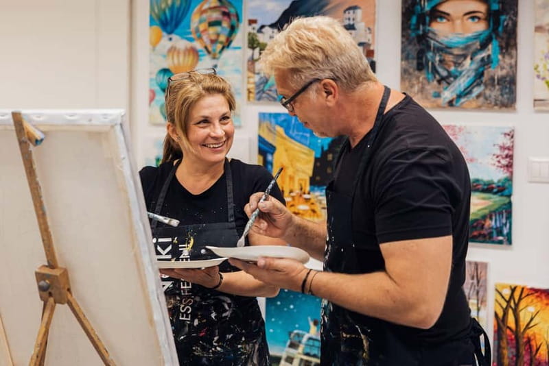 Budapest: Paint and sip experience - Where this fits in your Budapest day