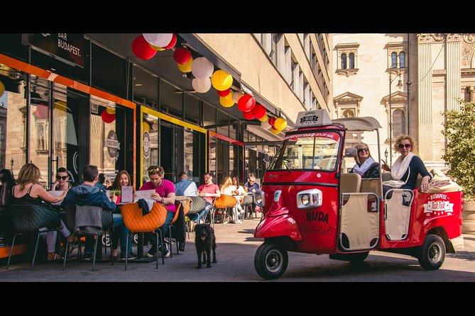Budapest Private Tuk Tuk Tour with Wine Tasting and Cheese Platter - Castle District without the long uphill slog