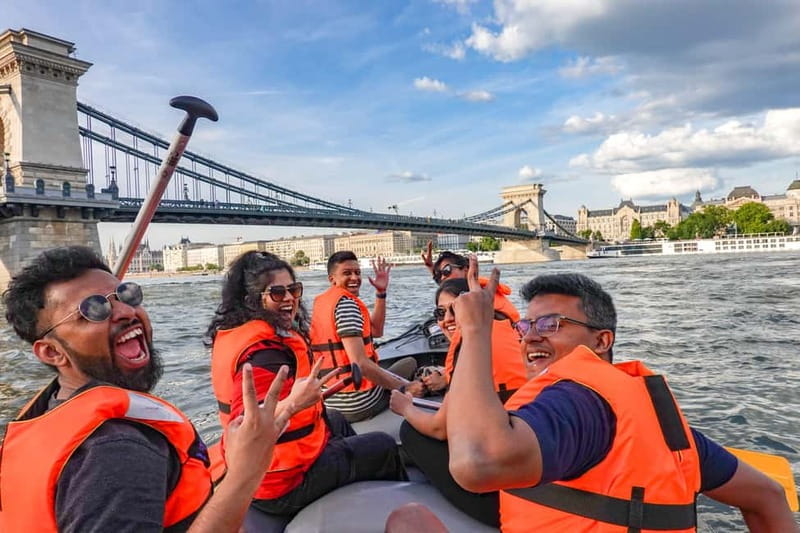 Budapest Rafting - Sunset Cruise - Stop 1 at Árpád fejedelem útja: Meet at Rozmaring and Get Paddle Ready