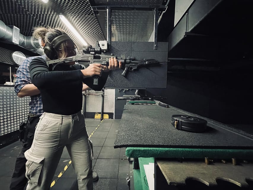 Budapest: Shooting Experience for Couples, The Perfect Date - Your lineup of firearms and what the shot counts mean