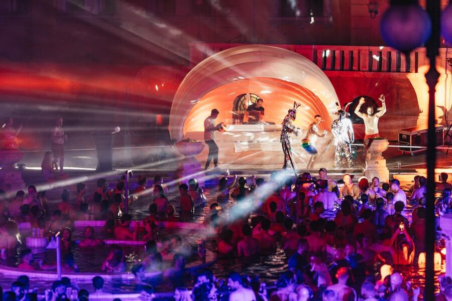 Budapest: Sparty - The Ultimate Late-Night Spa Party Ticket - Shows, music, and the energy engine