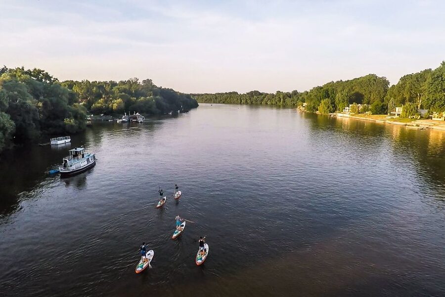 Budapest: Standup Paddleboarding Tour - First-timers, this is the Danube SUP intro you want
