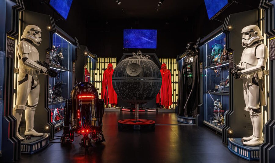 Budapest: Travelling Galaxy Star Wars Interactive Exhibition - Hands-On Jedi and Stormtrooper Gear, Including Lightsabers