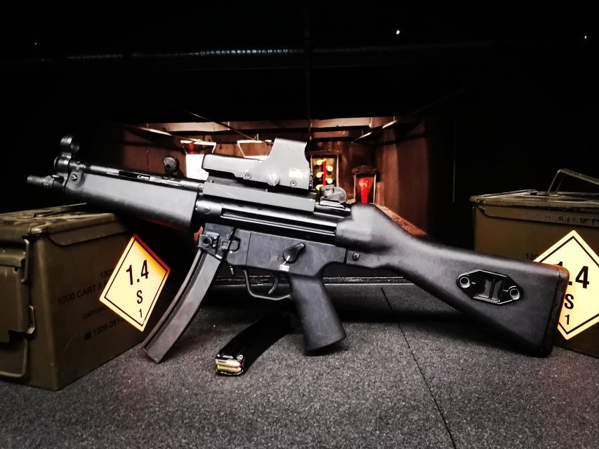 Budapest: UNIQUE EXPERIENCE - Gamer shooting package - Indoor Budapest gun range, built for a short visit