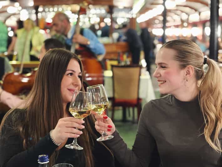 Budapest: Wine & Dine Cruise on the Danube - Live Rajkó music, plus a presentation that makes the wine make sense