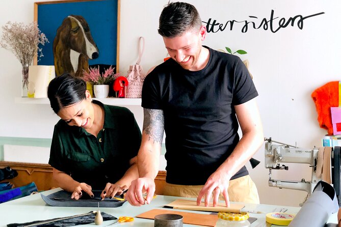 Create a unique leather accessory in downtown Budapest! - Pick Your Item: passport holder, cardholder, sunglasses case, or keychains