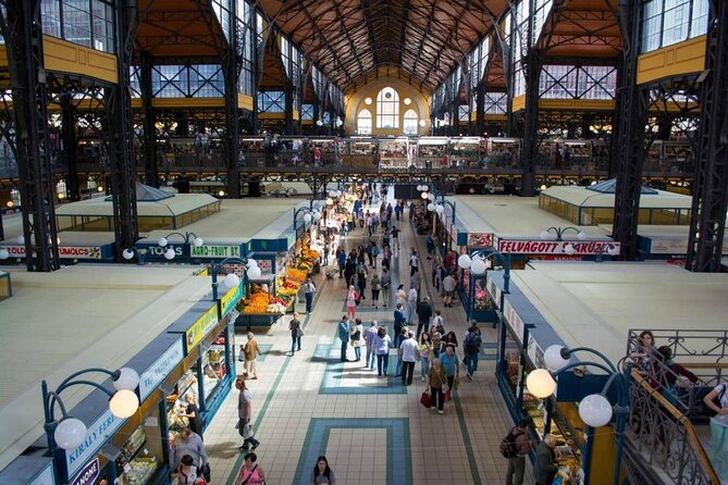 Gourmet Market Walk at the Great Market Hall of Budapest - Inside Great Market Hall: what you actually do for those two hours