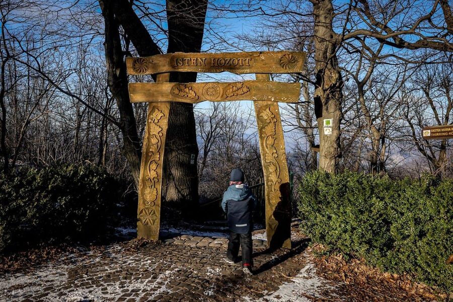 Hike to Spiritual Sites Near Budapest - Roger viewpoint for big panoramas, then the pilgrimage Way of Mary