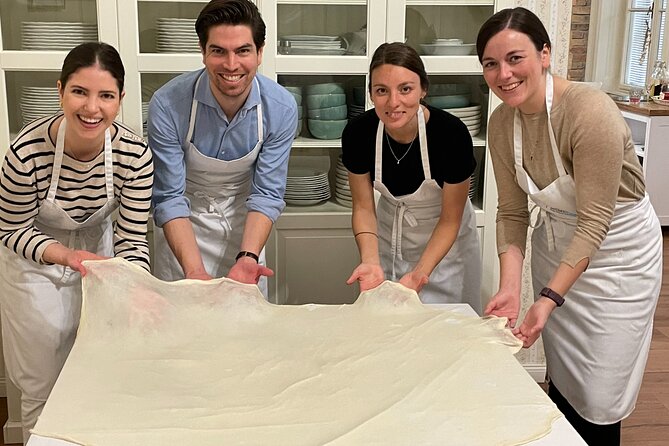 Hungarian Strudel Making Class: Stretch & Fill Two Ways - Hungarian Bites Before the Oven: Paprika, Sausage, and More