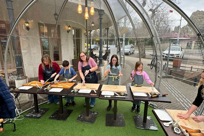 Kürtőskalács: Chimney Cake Workshop in City Park Budapest - Inside the workshop: from dough steps to coating choices