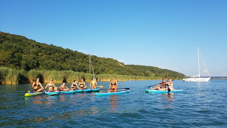 Lake Balaton: Paddle Board Tour of Tihany National Park - Tihany National Park Up Close: Reeds, Quiet Water, and Better Views