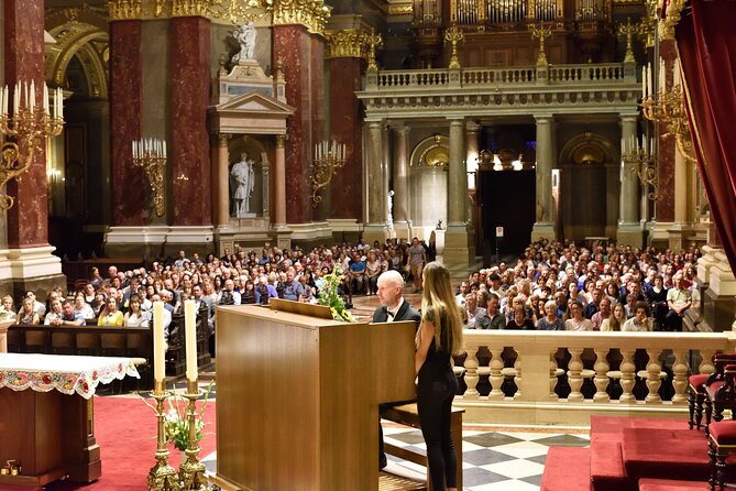 Organ Concert in the St. Stephen's Basilica - Optional Cruise With Dinner: Wine, Buffet Hungarian Food, and Big Views