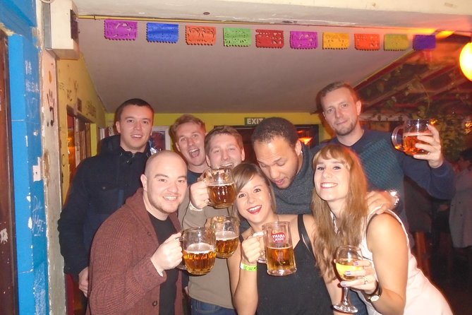 Pub Crawl Through The Ruin Bars in Budapest with T-shirt Included - Key highlights: VIP entry, five stops, and drinking games