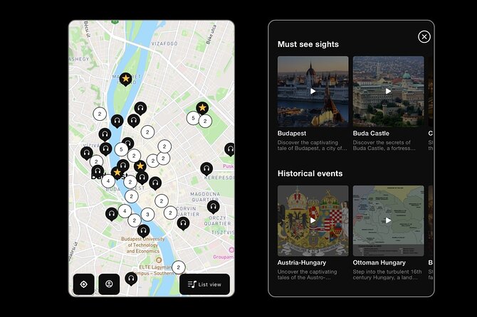 Self Guided Tour In Budapest With 100 Captivating Audio Stories - How This Budapest Audio Tour Works Without an App