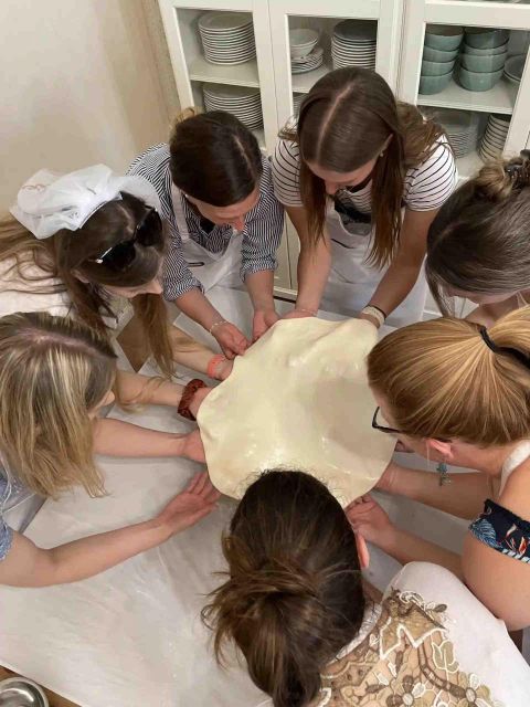 Stretched Strudel Making Class with 2 Different Fillings - Meeting in a Budapest Apartment, Király u. 77