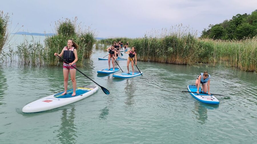 Tihany: SUP Course and Tour at Lake Balaton - Getting to Club Tihany and finding the SUP Center