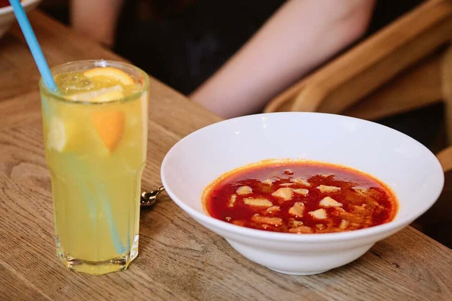 Tipsy Guided Food Tour with Drinks Included in Budapest - Drinks included: Pálinka, beer, and Tokaji pairing ideas