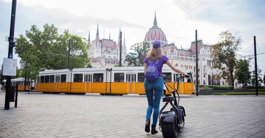Top sights of Pest downtown on e-scooters incl. Parliament - Why an e-scooter tour is a smart way to see Pest downtown