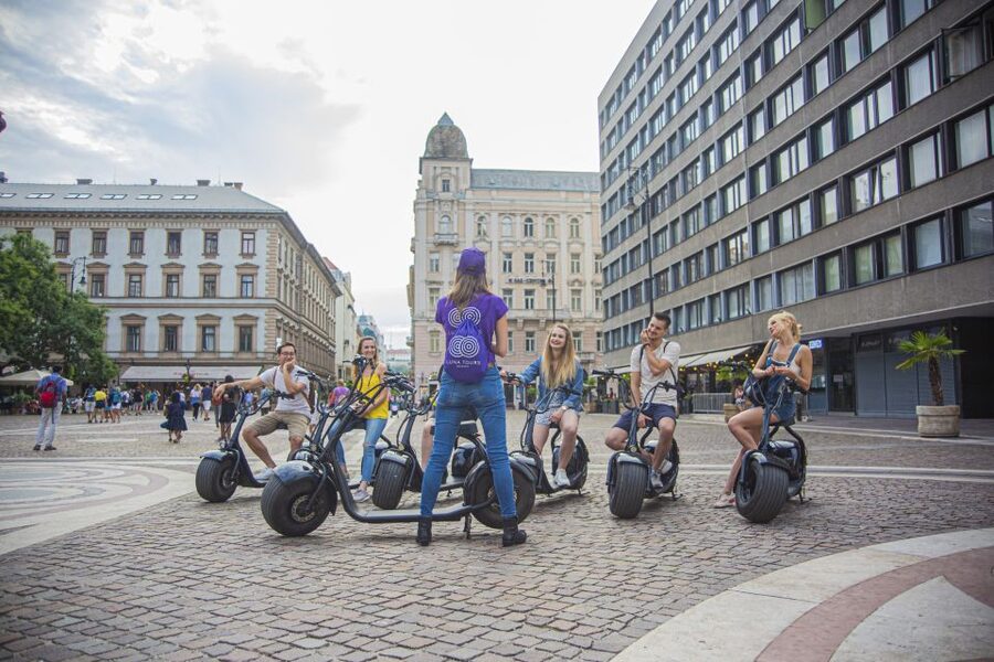 Top sights of Pest downtown on e-scooters incl. Parliament - Hungarian Parliament: where the tour gives you time to actually look