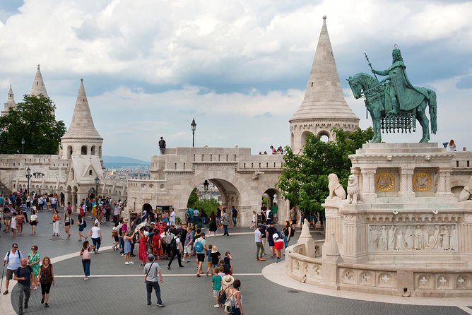 Walk in Buda with Hospital in the Rock Underground Cave Visit - Sandor Palace and Buda Castle terrace: outside sights with strong storytelling