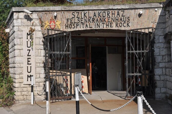 Walk in Buda with Hospital in the Rock Underground Cave Visit - Matthias Church stop: good orientation, ticket sold separately