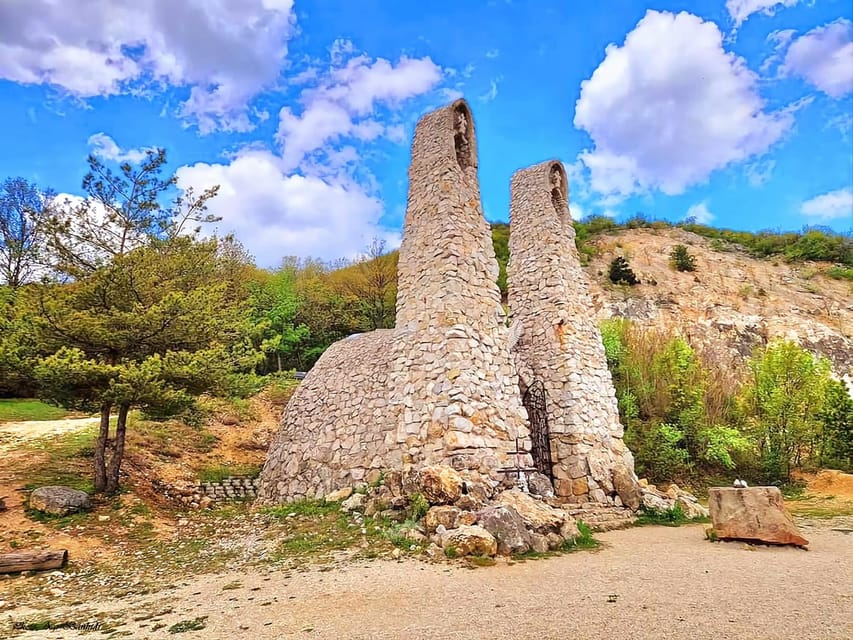 Walk to recent and aged spiritual sanctuaries near Budapest - Church of Pilis and the Startrail: history carved into your route