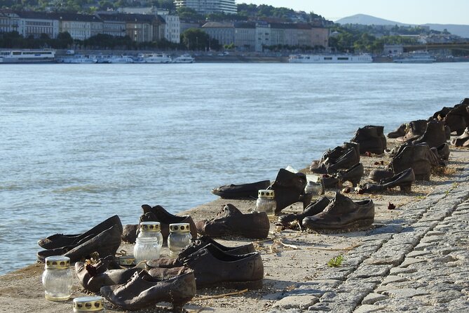 Walking Tour Budapest incl. the Shoes on the Danube Bank - Vörösmarty Square and the market seasons you can spot