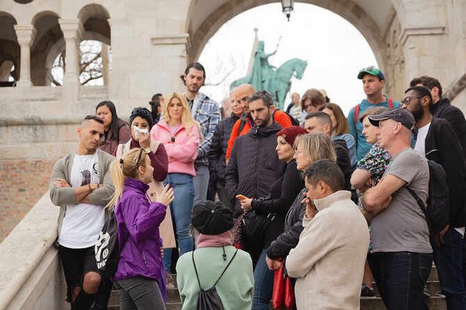 Walking tour in the Buda Castle incl. Fisherman's Bastion - Stop 2: St Stephen statue, your fast intro to Hungary’s founder